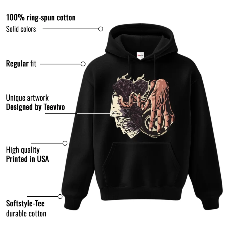 TeeVivo Hoodie Match Air Jordan 4 Retro SP A Ma Maniére Violet Ore Gambling – Air Jordan 4 Hoodie, AJ4 Hoodie