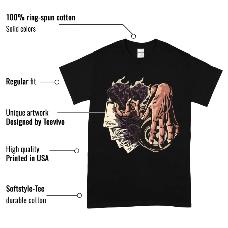 TeeVivo T-Shirt Match Air Jordan 4 Retro SP A Ma Maniére Violet Ore Gambling – Air Jordan 4 Shirt, AJ4 Shirt
