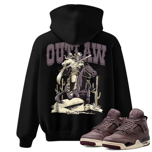 TeeVivo Hoodie Match Air Jordan 4 Retro SP A Ma Maniére Violet Ore Outlaw – Air Jordan 4 Hoodie, AJ4 Hoodie