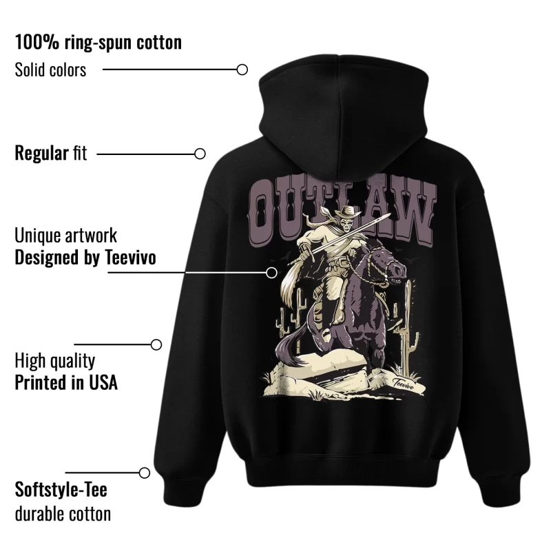 TeeVivo Hoodie Match Air Jordan 4 Retro SP A Ma Maniére Violet Ore Outlaw – Air Jordan 4 Hoodie, AJ4 Hoodie
