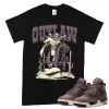 TeeVivo T-Shirt Match Air Jordan 4 Retro SP A Ma Maniére Violet Ore Outlaw – Air Jordan 4 Shirt, AJ4 Shirt