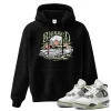 TeeVivo Hoodie Match Air Jordan 4 Retro Seafoam Blessed – Air Jordan 4 Hoodie, AJ4 Hoodie