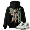 TeeVivo Hoodie Match Air Jordan 4 Retro Seafoam Break the rules – Air Jordan 4 Hoodie, AJ4 Hoodie