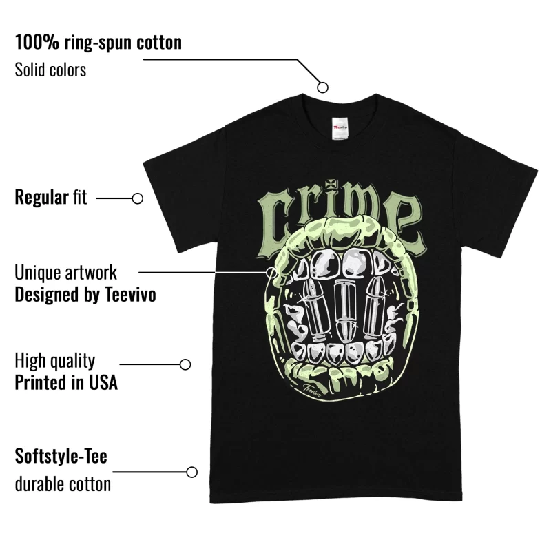 TeeVivo T-Shirt Match Air Jordan 4 Retro Seafoam Crime – Air Jordan 4 Shirt, AJ4 Shirt
