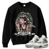 TeeVivo Sweatshirt Match Air Jordan 4 Retro Seafoam God Daaamn – Air Jordan 4 Sweatshirt, AJ4 Sweatshirt