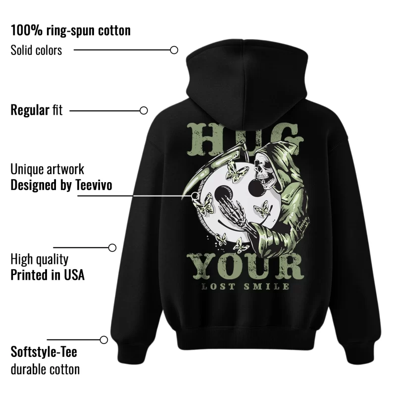 TeeVivo Hoodie Match Air Jordan 4 Retro Seafoam Hug your lost smile – Air Jordan 4 Hoodie, AJ4 Hoodie