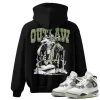 TeeVivo Hoodie Match Air Jordan 4 Retro Seafoam Outlaw – Air Jordan 4 Hoodie, AJ4 Hoodie