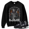 TeeVivo Sweatshirt Match Air Jordan 4 Retro White Thunder Awake – Air Jordan 4 Sweatshirt, AJ4 Sweatshirt