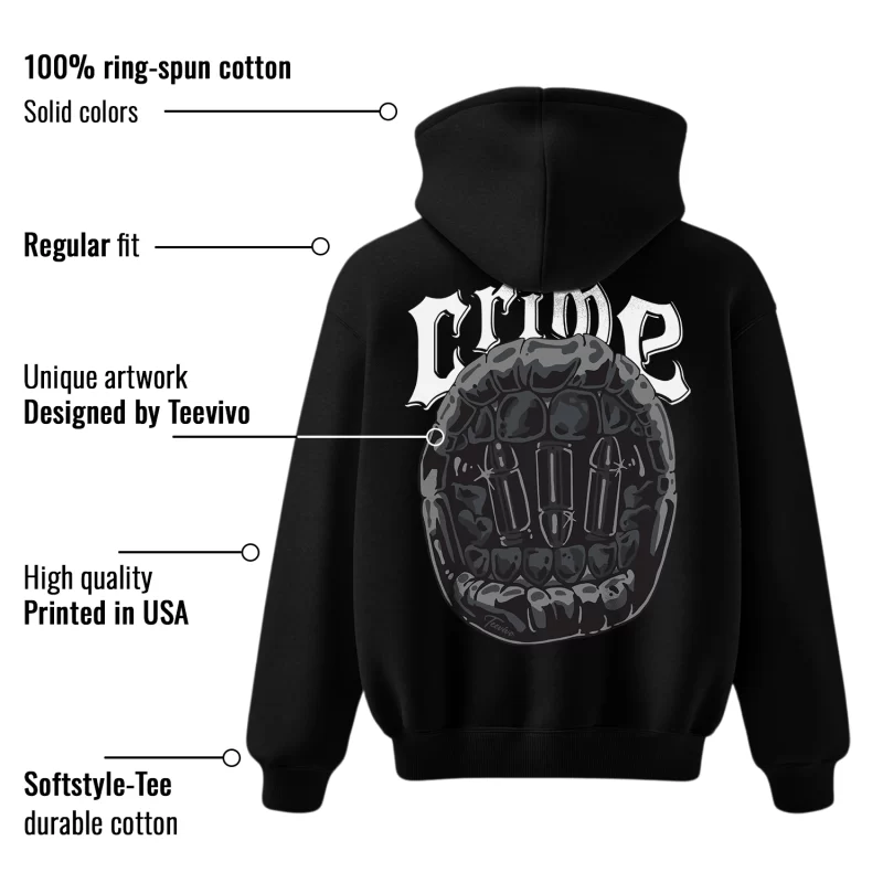 TeeVivo Hoodie Match Air Jordan 4 Retro White Thunder Crime – Air Jordan 4 Hoodie, AJ4 Hoodie