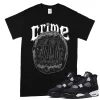 TeeVivo T-Shirt Match Air Jordan 4 Retro White Thunder Crime – Air Jordan 4 Shirt, AJ4 Shirt