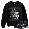 TeeVivo Sweatshirt Match Air Jordan 4 Retro White Thunder Money change people – Air Jordan 4 Sweatshirt, AJ4 Sweatshirt