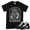 TeeVivo T-Shirt Match Air Jordan 5 Retro OG Black Metallic Reimagined Awake – Air Jordan 5 Shirt, AJ5 Shirt