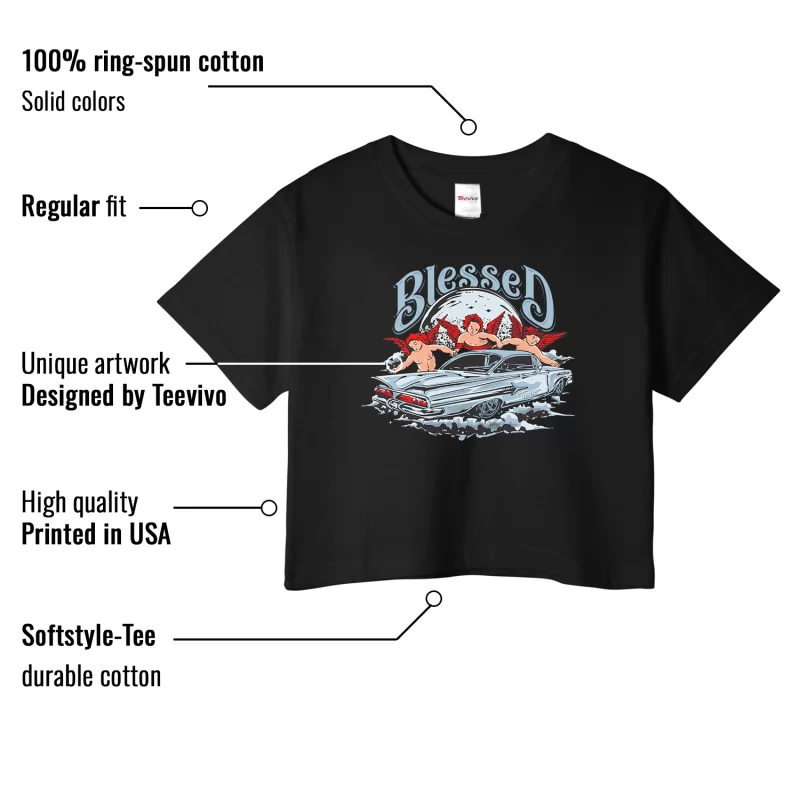 TeeVivo Crop Top Match Air Jordan 5 Retro OG Black Metallic Reimagined Blessed – Air Jordan 5 Crop Top, AJ5 Crop Top