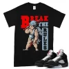 TeeVivo T-Shirt Match Air Jordan 5 Retro OG Black Metallic Reimagined Break the rules – Air Jordan 5 Shirt, AJ5 Shirt