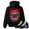 TeeVivo Hoodie Match Air Jordan 5 Retro OG Black Metallic Reimagined Crime – Air Jordan 5 Hoodie, AJ5 Hoodie