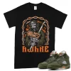 TeeVivo T-Shirt Match Air Jordan 5 Retro Olive Awake – Air Jordan 5 Shirt, AJ5 Shirt