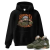 TeeVivo Hoodie Match Air Jordan 5 Retro Olive Blessed – Air Jordan 5 Hoodie, AJ5 Hoodie