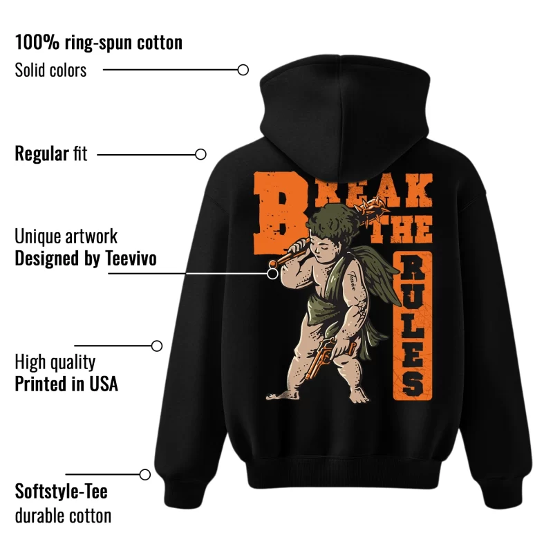 TeeVivo Hoodie Match Air Jordan 5 Retro Olive Break the rules – Air Jordan 5 Hoodie, AJ5 Hoodie