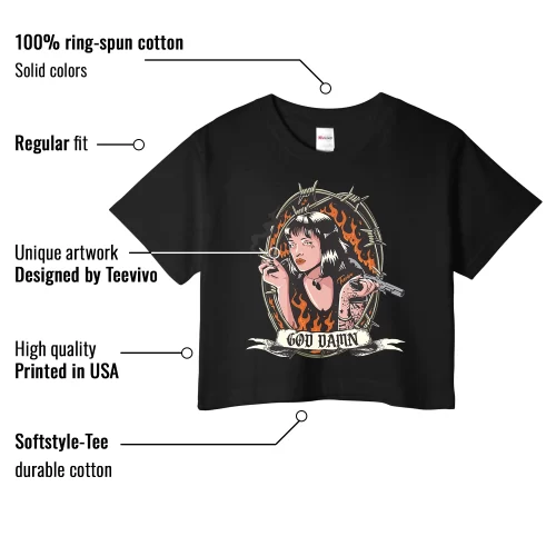 TeeVivo Crop Top Match Air Jordan 5 Retro Olive God Daaamn – Air Jordan 5 Crop Top, AJ5 Crop Top