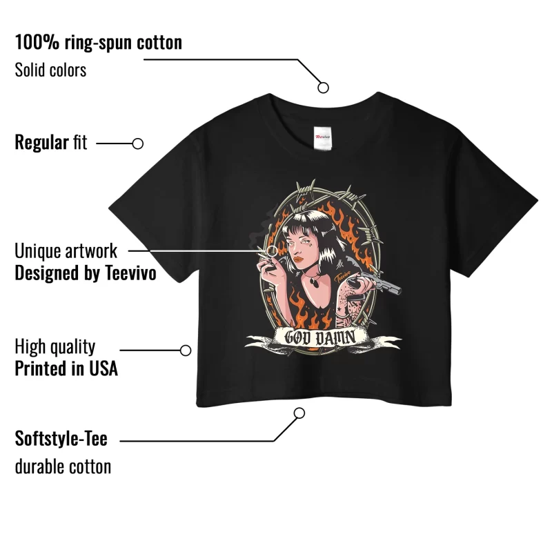 TeeVivo Crop Top Match Air Jordan 5 Retro Olive God Daaamn – Air Jordan 5 Crop Top, AJ5 Crop Top