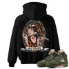 TeeVivo Hoodie Match Air Jordan 5 Retro Olive God Daaamn – Air Jordan 5 Hoodie, AJ5 Hoodie