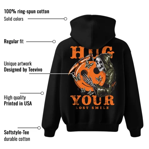 TeeVivo Hoodie Match Air Jordan 5 Retro Olive Hug your lost smile – Air Jordan 5 Hoodie, AJ5 Hoodie