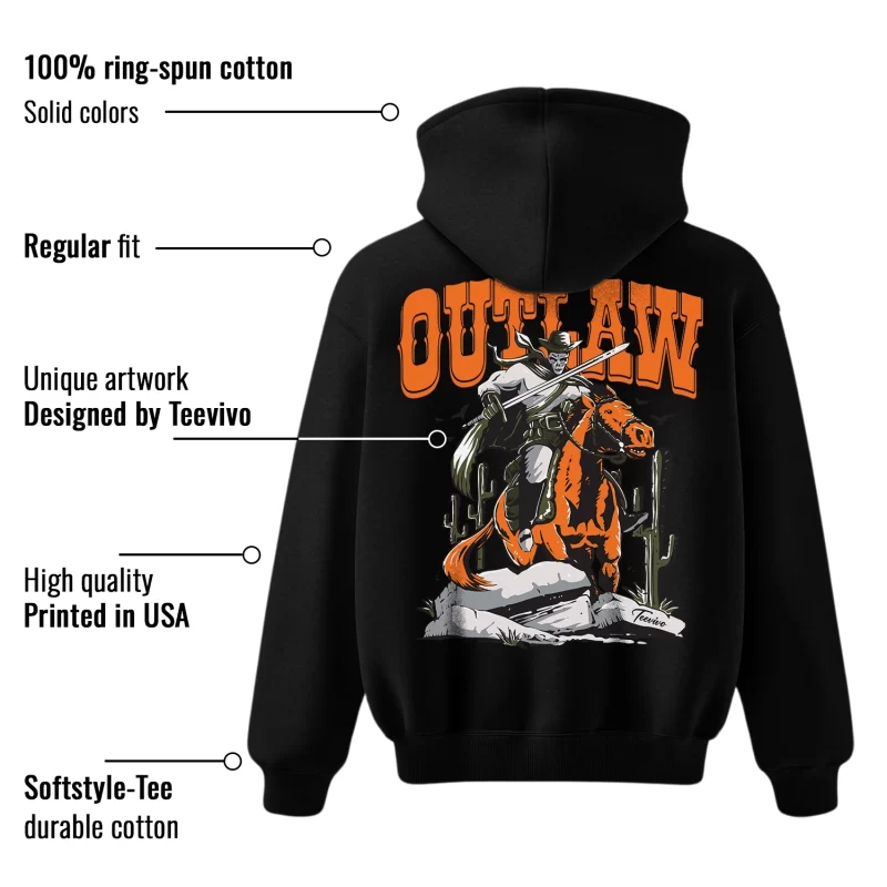 TeeVivo Hoodie Match Air Jordan 5 Retro Olive Outlaw – Air Jordan 5 Hoodie, AJ5 Hoodie