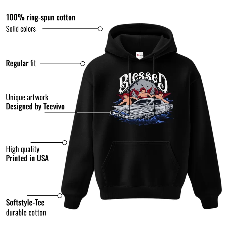 TeeVivo Hoodie Match Air Jordan 6 Retro Olympic Blessed – Air Jordan 6 Hoodie, AJ6 Hoodie