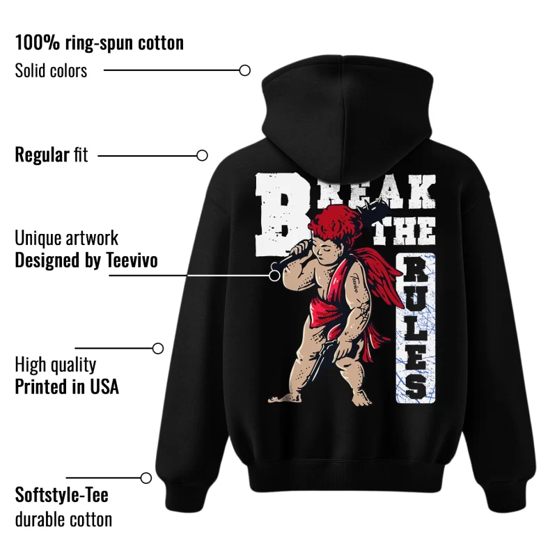 TeeVivo Hoodie Match Air Jordan 6 Retro Olympic Break the rules – Air Jordan 6 Hoodie, AJ6 Hoodie