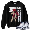 TeeVivo Sweatshirt Match Air Jordan 6 Retro Olympic Break the rules – Air Jordan 6 Sweatshirt, AJ6 Sweatshirt