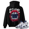 TeeVivo Hoodie Match Air Jordan 6 Retro Olympic Crime – Air Jordan 6 Hoodie, AJ6 Hoodie