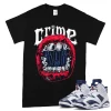 TeeVivo T-Shirt Match Air Jordan 6 Retro Olympic Crime – Air Jordan 6 Shirt, AJ6 Shirt