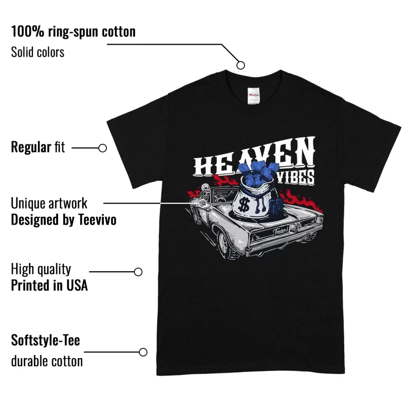 TeeVivo T-Shirt Match Air Jordan 6 Retro Olympic Heaven vibes – Air Jordan 6 Shirt, AJ6 Shirt