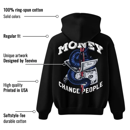 TeeVivo Hoodie Match Air Jordan 6 Retro Olympic Money change people – Air Jordan 6 Hoodie, AJ6 Hoodie