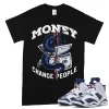 TeeVivo T-Shirt Match Air Jordan 6 Retro Olympic Money change people – Air Jordan 6 Shirt, AJ6 Shirt