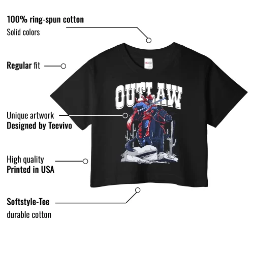 TeeVivo Crop Top Match Air Jordan 6 Retro Olympic Outlaw – Air Jordan 6 Crop Top, AJ6 Crop Top