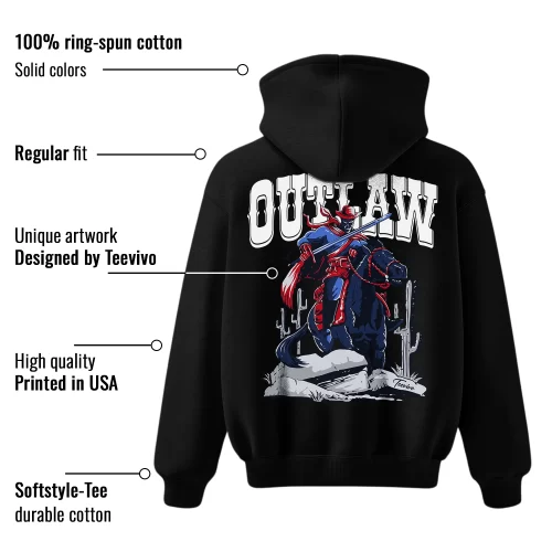 TeeVivo Hoodie Match Air Jordan 6 Retro Olympic Outlaw – Air Jordan 6 Hoodie, AJ6 Hoodie