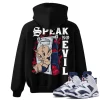 TeeVivo Hoodie Match Air Jordan 6 Retro Olympic Speak no evil – Air Jordan 6 Hoodie, AJ6 Hoodie