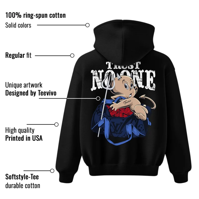 TeeVivo Hoodie Match Air Jordan 6 Retro Olympic Trust no one – Air Jordan 6 Hoodie, AJ6 Hoodie