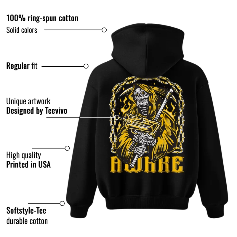 TeeVivo Hoodie Match Air Jordan 6 Retro Yellow Ochre Awake – Air Jordan 6 Hoodie, AJ6 Hoodie