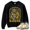 TeeVivo Sweatshirt Match Air Jordan 6 Retro Yellow Ochre Awake – Air Jordan 6 Sweatshirt, AJ6 Sweatshirt