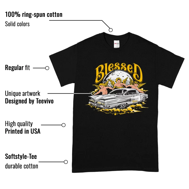 TeeVivo T-Shirt Match Air Jordan 6 Retro Yellow Ochre Blessed – Air Jordan 6 Shirt, AJ6 Shirt