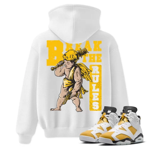 TeeVivo Hoodie Match Air Jordan 6 Retro Yellow Ochre Break the rules – Air Jordan 6 Hoodie, AJ6 Hoodie