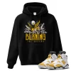 TeeVivo Hoodie Match Air Jordan 6 Retro Yellow Ochre Burning the ground – Air Jordan 6 Hoodie, AJ6 Hoodie