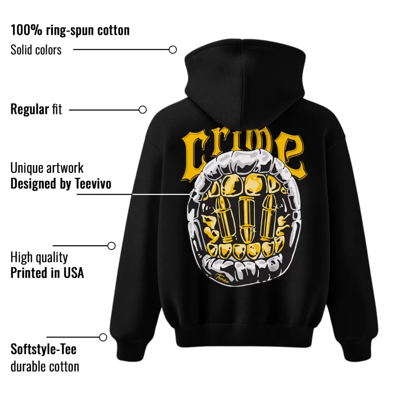 TeeVivo Hoodie Match Air Jordan 6 Retro Yellow Ochre Crime – Air Jordan 6 Hoodie, AJ6 Hoodie