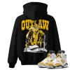 TeeVivo Hoodie Match Air Jordan 6 Retro Yellow Ochre Outlaw – Air Jordan 6 Hoodie, AJ6 Hoodie