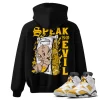 TeeVivo Hoodie Match Air Jordan 6 Retro Yellow Ochre Speak no evil – Air Jordan 6 Hoodie, AJ6 Hoodie