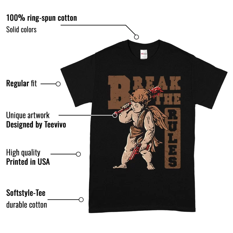 TeeVivo T-Shirt Match Air Jordan 9 Retro Olive Break the rules – Air Jordan 9 Shirt, AJ9 Shirt