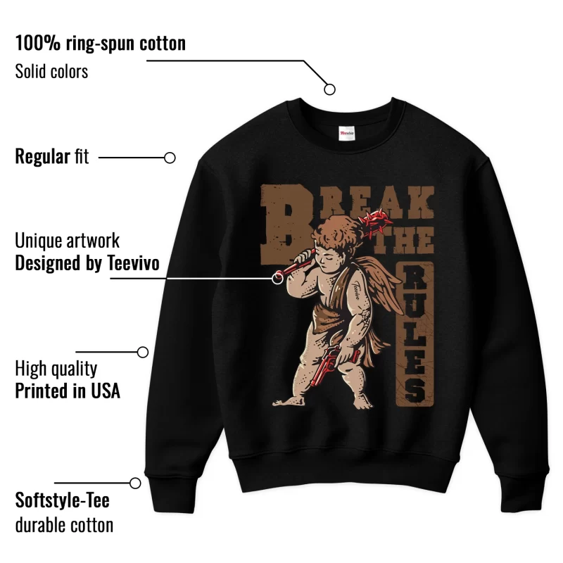 TeeVivo Sweatshirt Match Air Jordan 9 Retro Olive Break the rules – Air Jordan 9 Sweatshirt, AJ9 Sweatshirt
