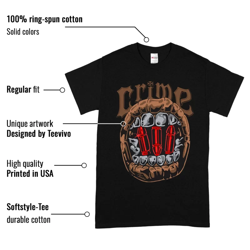 TeeVivo T-Shirt Match Air Jordan 9 Retro Olive Crime – Air Jordan 9 Shirt, AJ9 Shirt